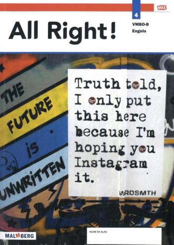 9789402077667 - All Right! - MAX - leerwerkboek 4 vmbo-b 3.1