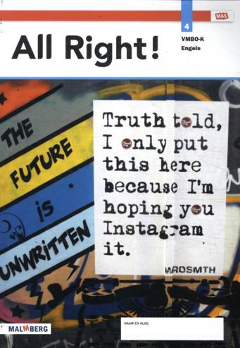9789402077681 - All Right! - MAX - leerwerkboek 4 vmbo-k 3.1