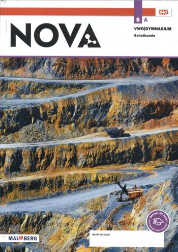 9789402077827 - Nova Scheikunde - MAX - leeropdrachtenboek A 5 vwo/gymnasium 3.0