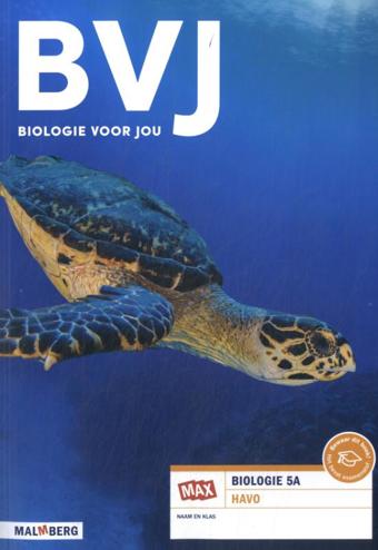 9789402080698 - Biologie voor jou - MAX - leeropdrachtenboek A 5 havo 7.0