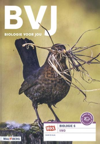 9789402085716 - Biologie voor jou - MAX - leeropdrachtenboek 6 vwo 7.0
