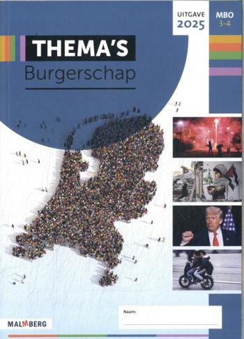 9789402092011 - Thema's Burgerschap MBO 3-4 (2025-2026) leerwerkboek folio