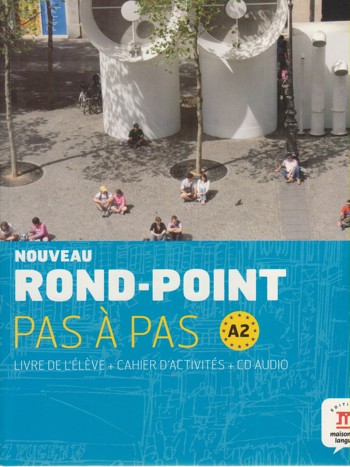 9789460303197 - Nouveau Rond-Point pas à pas - A2 2 livre de l'élève + cahier d'exercices cd