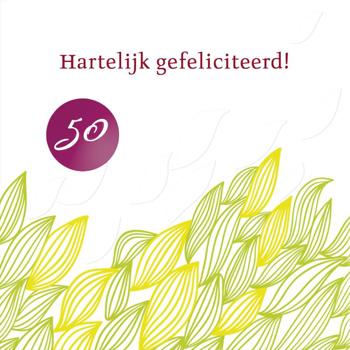 9789460540622 - Hartelijk gefeliciteerd 50