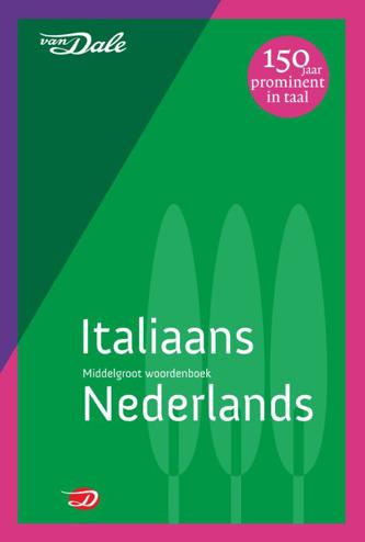 9789460772900 - Van Dale middelgroot woordenboek Italiaans-Nederlands
