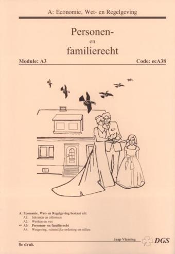9789461120038 - Personen- en familierecht (ecA38)