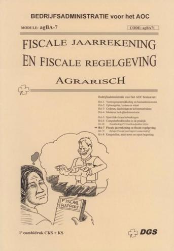 9789461120175 - Fiscale jaarrek fisc regelgev fisc rapp casus (ag) (AGBA71)