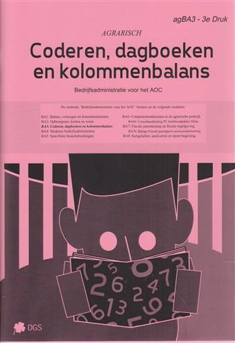 9789461120748 - Coderen, dagboeken en kolommenbalans (ag) (agBA33)