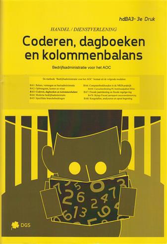 9789461120830 - Coderen, dagboeken en kolommenbalans (hd) (hdBA33)
