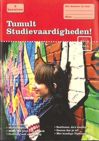 9789461140234 - Tumult studievaardigheden 2010-2011 3 vmbo-t/hv