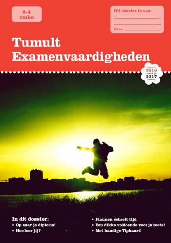 9789461142924 - Tumult examenvaardigheden 3-4 vmbo
