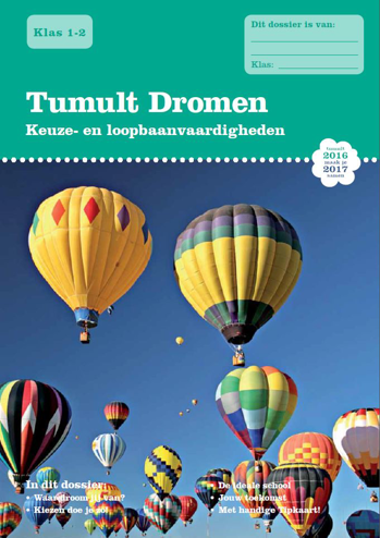 9789461143006 - Tumult dromen! 1-2 vmbo/hv