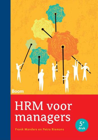 9789462360327 - HRM voor managers