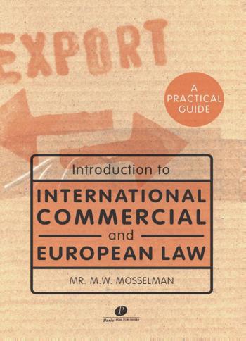 9789462510654 - Introduction to International commercial and European law