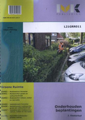 9789462710757 - Onderhouden beplantingen