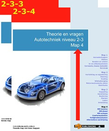 9789462713703 - Autotechniek niveau 2-3 ROC van Twente theorie en vragen map 3 en 4 incl. eenjarige combivoucher