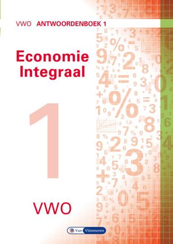 9789462871441 - Economie Integraal vwo antwoordenboek 1