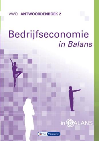 9789462871922 - Bedrijfseconomie in balans vwo antwoordenboek 2