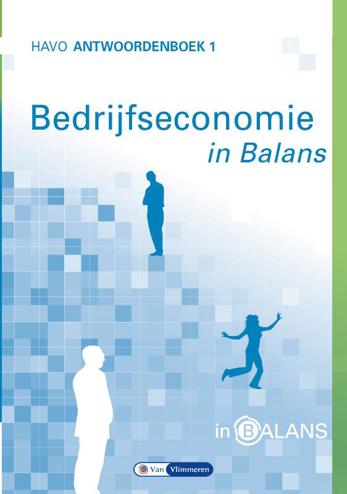 9789462871960 - Bedrijfseconomie in balans havo antwoordenboek 1