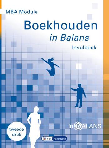 9789462872196 - MBA Module Boekhouden in balans invulboek