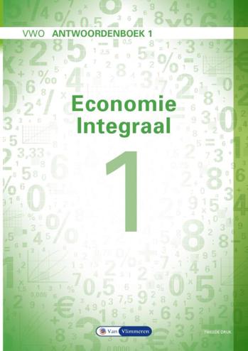 9789462873643 - Economie Integraal vwo antwoordenboek 1