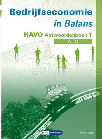 9789462875241 - Bedrijfseconomie in Balans havo antwoordenboek 1