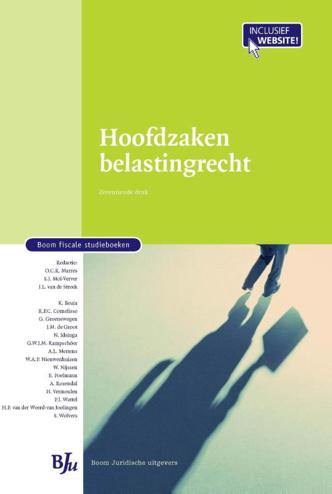 9789462900882 - Hoofdzaken belastingrecht