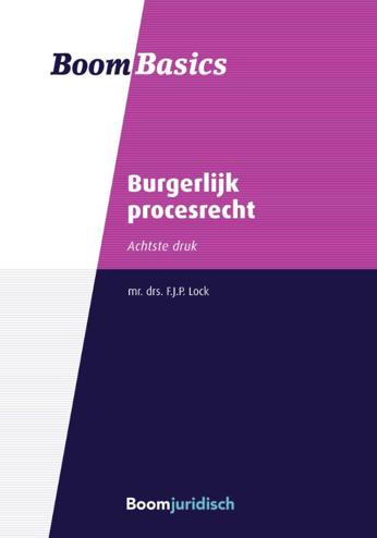 9789462902343 - Boom basics burgerlijk procesrecht