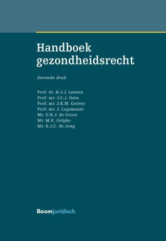 9789462902435 - Handboek Gezondheidsrecht