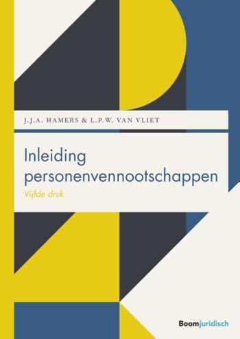 9789462904460 - Inleiding personenvennootschappen