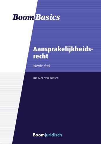 9789462905535 - Boom Basics Aansprakelijkheidsrecht