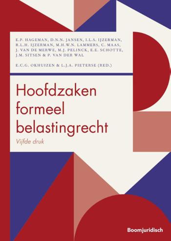 9789462907454 - Hoofdzaken formeel belastingrecht