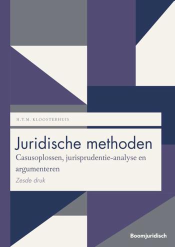 9789462907713 - Juridische methoden