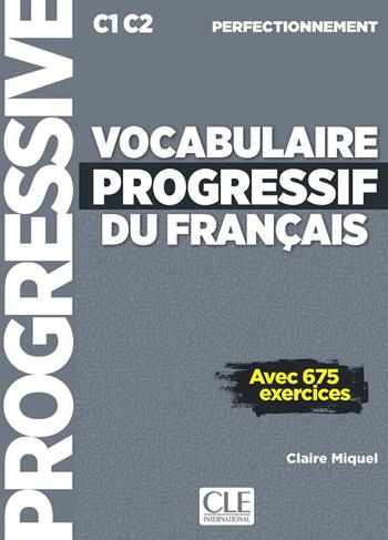 9789462932524 - Vocabulaire progressif du français - niveau perfectionnement livre + CD audio