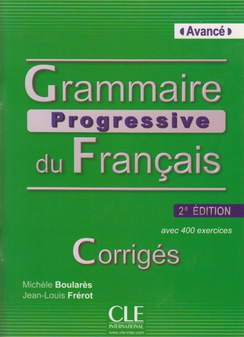 9789462933453 - Grammaire progressive du français 2e édition niveau avance corrigés