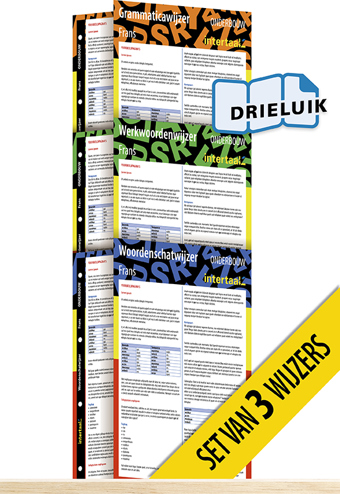 9789462935709 - Onderbouwwijzers Frans (set van 3) uitklapkaarten