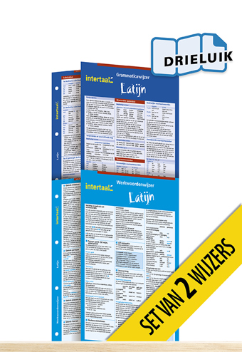9789462935815 - Wijzers Latijn (set van 2) uitklapkaarten