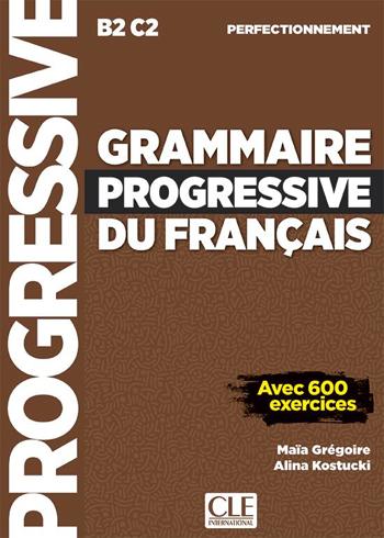 9789462939066 - Grammaire progressive du français 3e édition - niveau perfectionnement livre