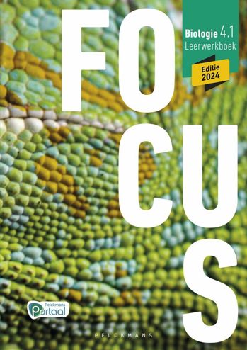 9789463107099 - Focus Biologie 4.1 lwb (ed 2024) (incl Pelckmans Portaal)
