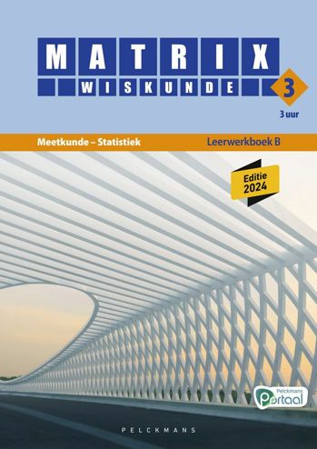 9789463108065 - Matrix wiskunde 3.3 lwb B meetkunde-statistiek (ed 2024) (+Portaal)