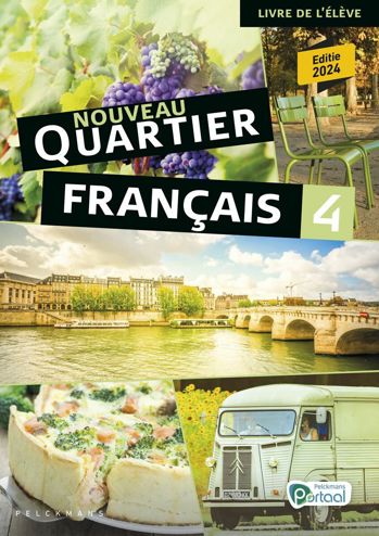 9789463108645 - Nouveau Quartier français 4 livre de l'élève (ed 2024)(+Le Mag +Portl)