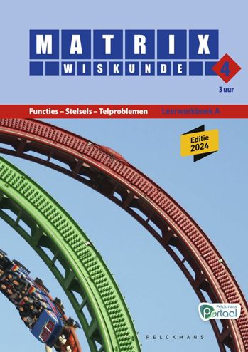 9789463108850 - Matrix wiskunde 4.3 lwb A functies-stelsels-telprobl (ed 2024)(+Portaal)