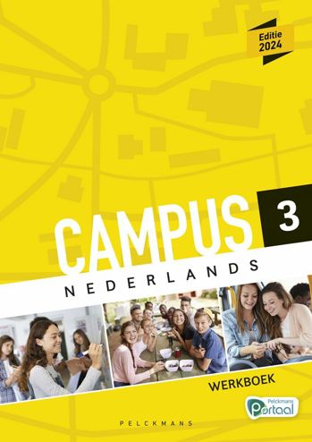 9789463109727 - Campus Nederlands 3 werkboek (ed 2024) (+ Pelckmans Portaal)