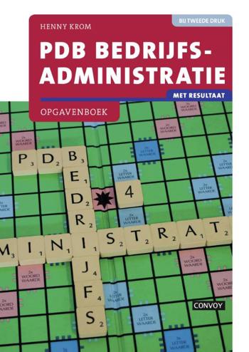 9789463170338 - PDB Bedrijfsadministratie met resultaat Opgavenboek