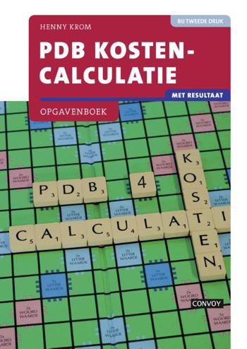 9789463170376 - PDB Kostencalculatie met resultaat Opgavenboek
