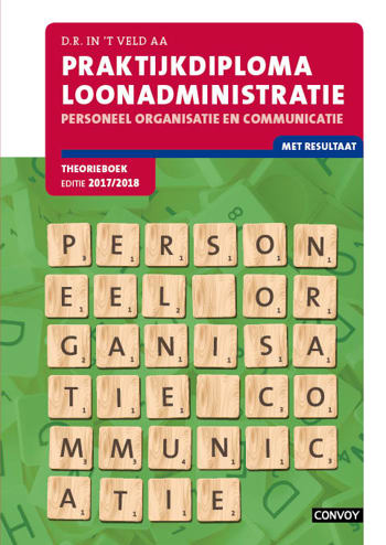 9789463170680 - PDL Personeel Organisatie Communicatie 17/18 Theorieboek