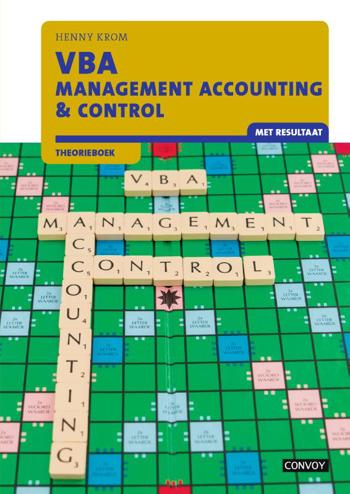 9789463171014 - VBA Management Accounting Theorie boek