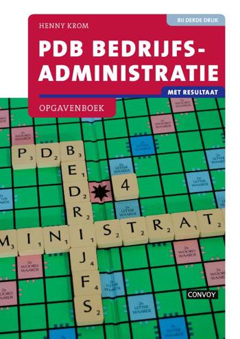 9789463171625 - PDB Bedrijfsadministratie met resultaat Opgavenboek