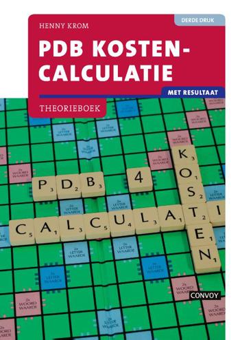 9789463171656 - PDB Kostencalculatie met resultaat Theorieboek