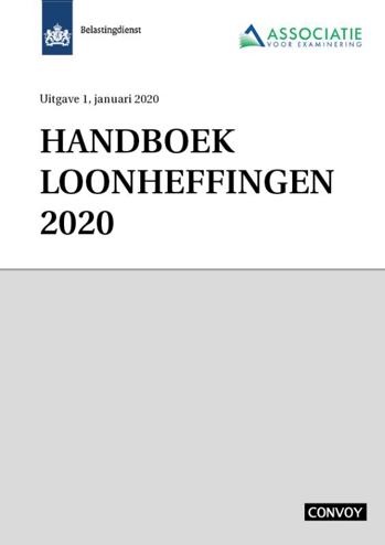 9789463172370 - Handboek Loonheffingen 2020